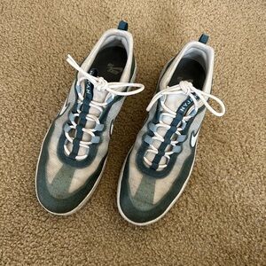 Nike Nyjah Men’s Sneakers - Teal and White